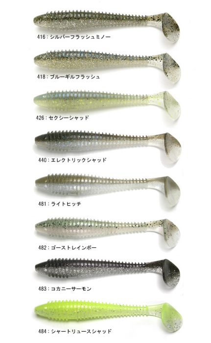 Keitech Fat Swing Impact 6.8/