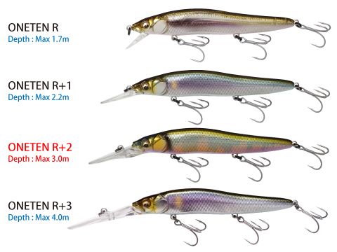 fishing lures Megabass Oneten R+2