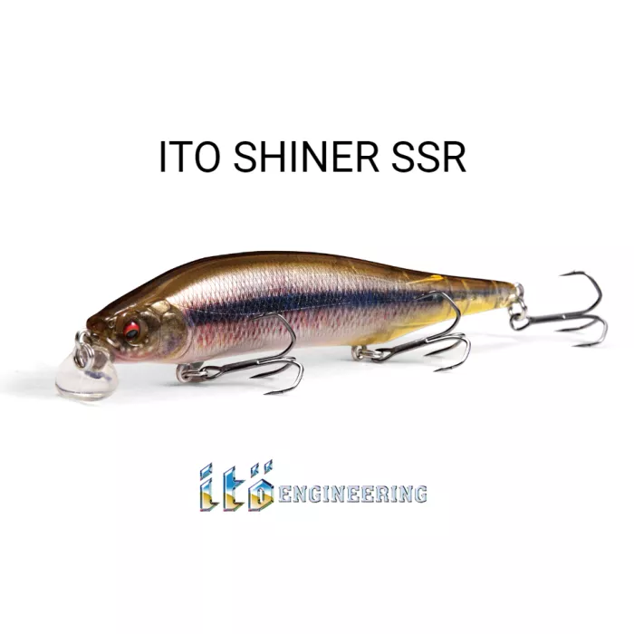 13 FISHING - FLASH BANG JIGGING SPOON GOLDEN SHINER / 1/4oz