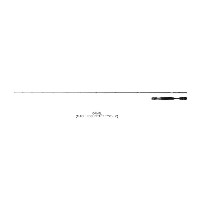 DAIWA 22 STEEZ C66ML - MACHINEGUNCAST TYPE-II -