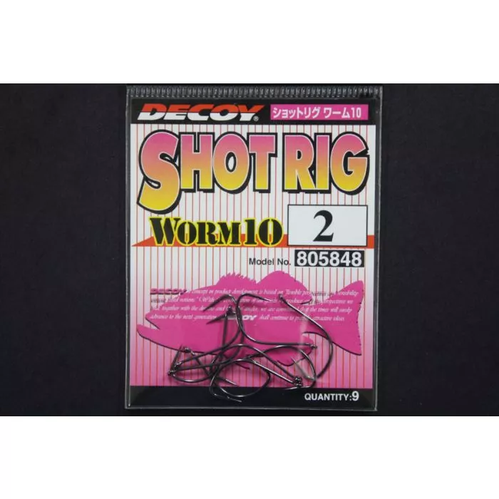 Decoy Shot Rig Worm10 Hook