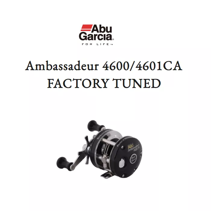 Abu Garcia Ambassadeur 4600/4601 CA FACTORY TUNED