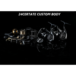 リール 19CERTATE CUSTOM BODY DAIWA 19 Certate Custom Body LT3000-XH Spinning Reel Used JP
