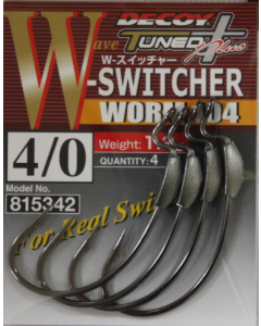 Decoy W-Switcher Worm 104 #4/0(1.2g)