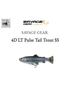 PURE FISHING SAVAGE GEAR 4D LT Pulse Tail Trout SS