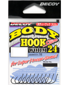 Decoy Body Hook Slim Worm 24