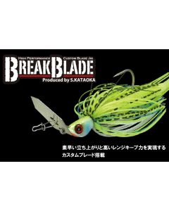 JACKALL bladed jig lure Break Blade W.S blade bait black bass #1/2oz 9types