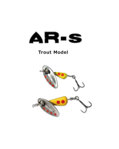 SMITH AR-S Trout model 4.5g