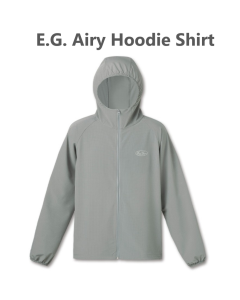 EVERGREEN E.G. Airy Hoodie Shirt