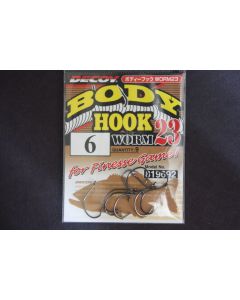 Decoy Body Hook Worm 23 #6