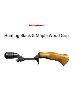 Megabass Hunting Black & Maple Wood Grip